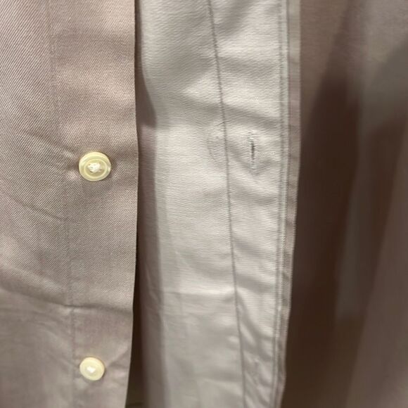 Banana Republic Dress Shirt - Cotton -  17 1/2 Neck - Tan - Picture 5 of 7